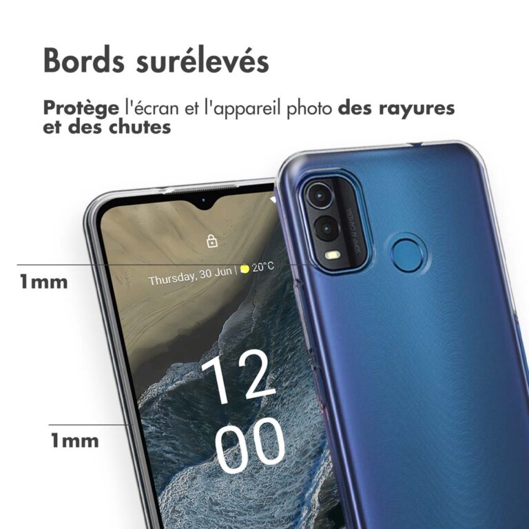 Accezz Clear Backcover Nokia G11 Plus - Transparant - Afbeelding 9