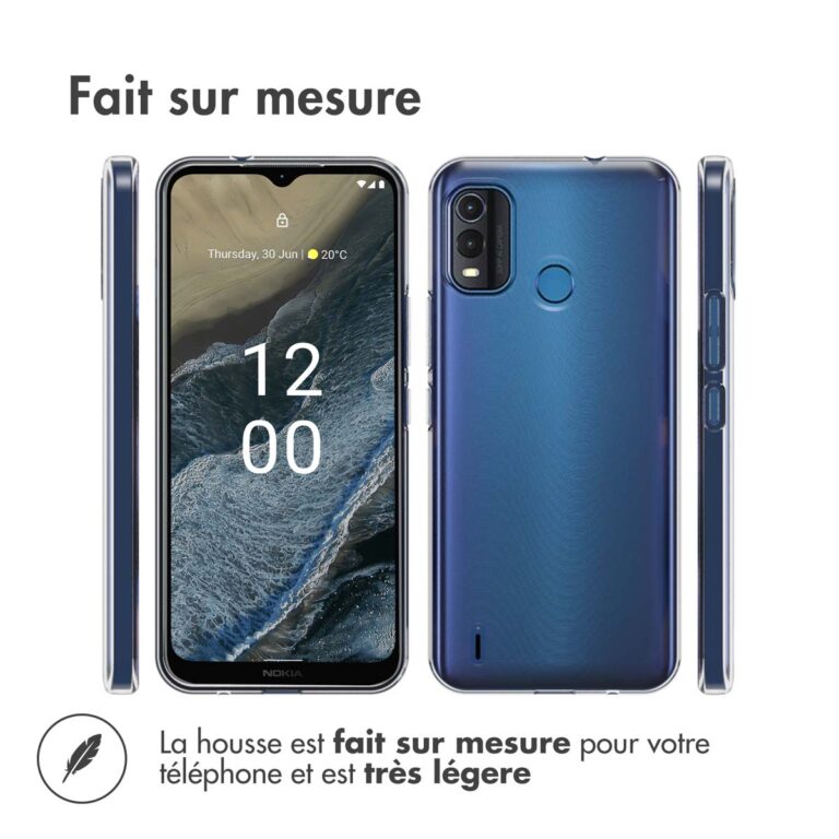 Accezz Clear Backcover Nokia G11 Plus - Transparant - Afbeelding 8