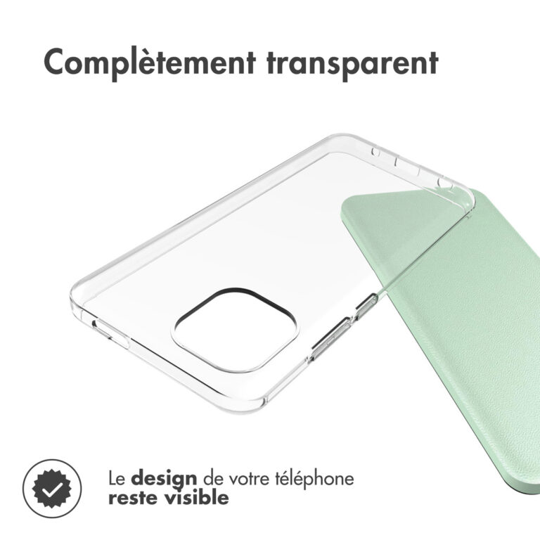 Accezz Clear Backcover Xiaomi Redmi A1 / A2 - Transparant - Afbeelding 8