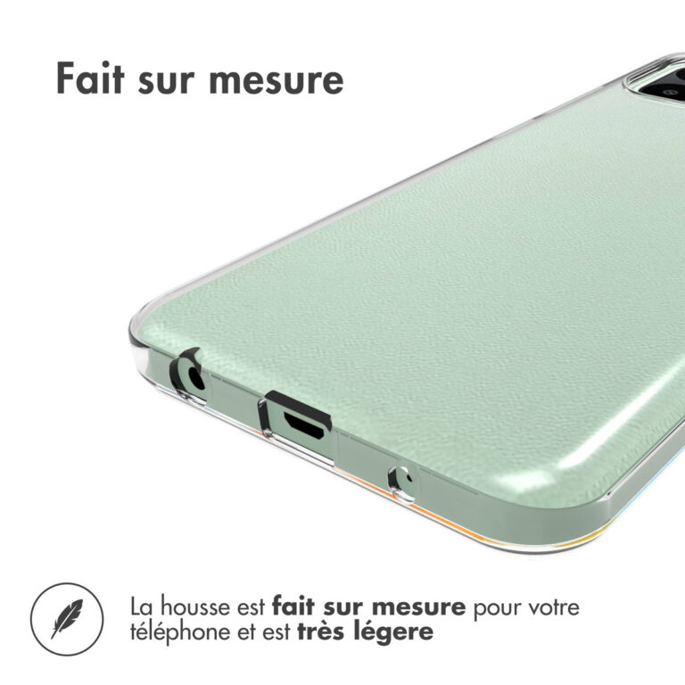 Accezz Clear Backcover Xiaomi Redmi A1 / A2 - Transparant - Afbeelding 6