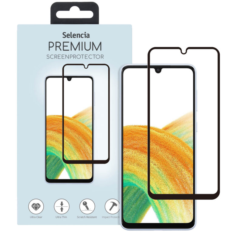 Selencia Gehard Glas Premium Screenprotector Samsung Galaxy A34 (5G) - Afbeelding 4