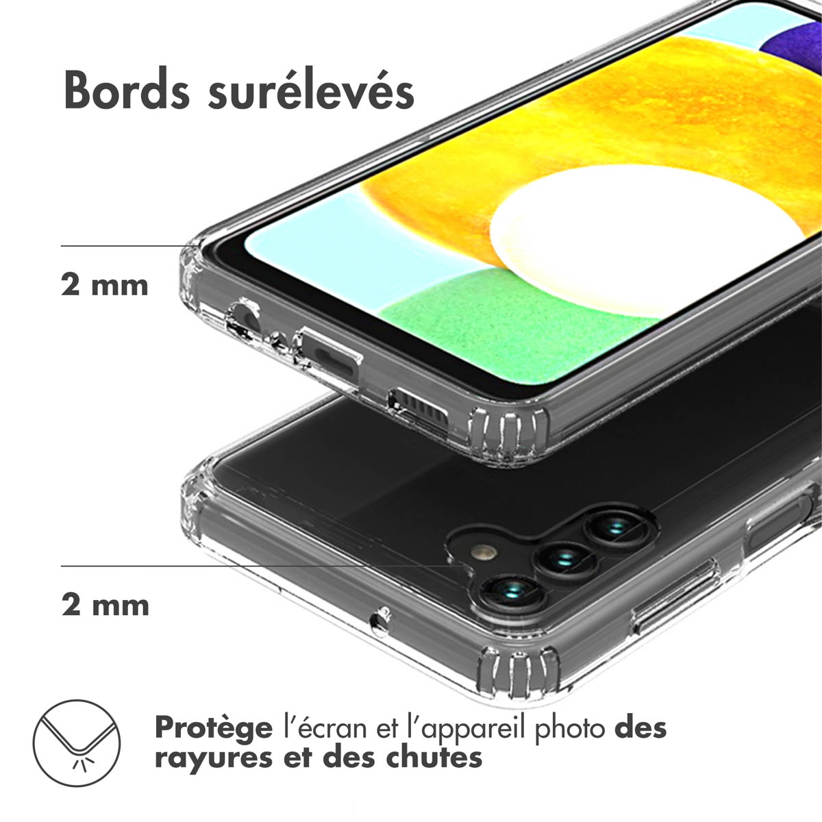 Accezz Xtreme Impact Backcover Samsung Galaxy A14 (5G/4G) - Transparant - Afbeelding 8