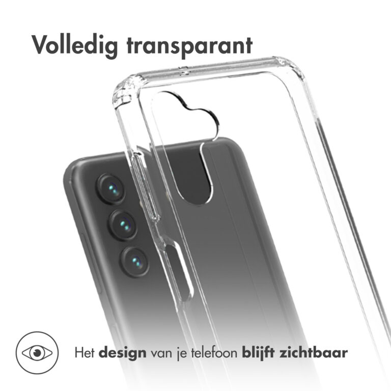 Accezz Xtreme Impact Backcover Samsung Galaxy A14 (5G/4G) - Transparant - Afbeelding 8