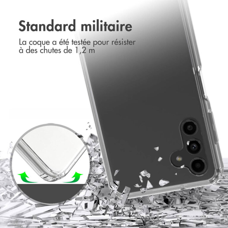 Accezz Xtreme Impact Backcover Samsung Galaxy A14 (5G/4G) - Transparant - Afbeelding 10