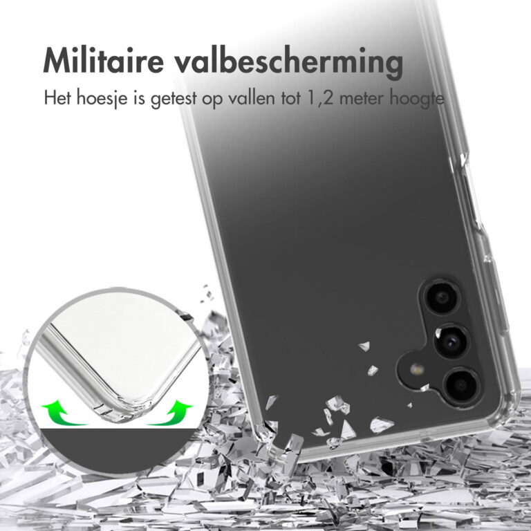 Accezz Xtreme Impact Backcover Samsung Galaxy A14 (5G/4G) - Transparant - Afbeelding 7