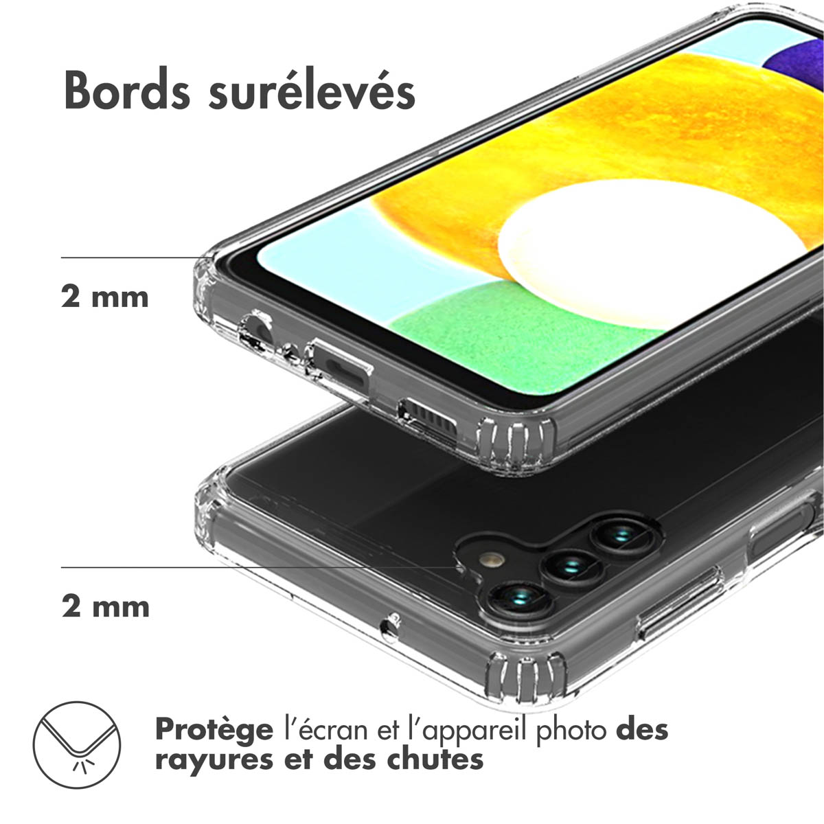 Accezz Xtreme Impact Backcover Samsung Galaxy A14 (5G) - Transparant - Afbeelding 8