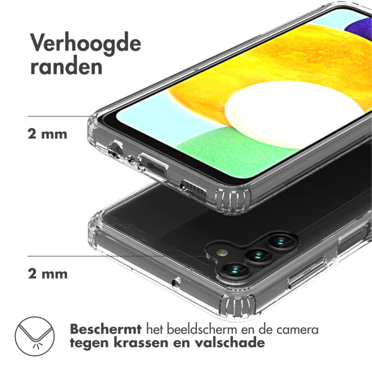 Accezz Xtreme Impact Backcover Samsung Galaxy A14 (5G) - Transparant - Afbeelding 9
