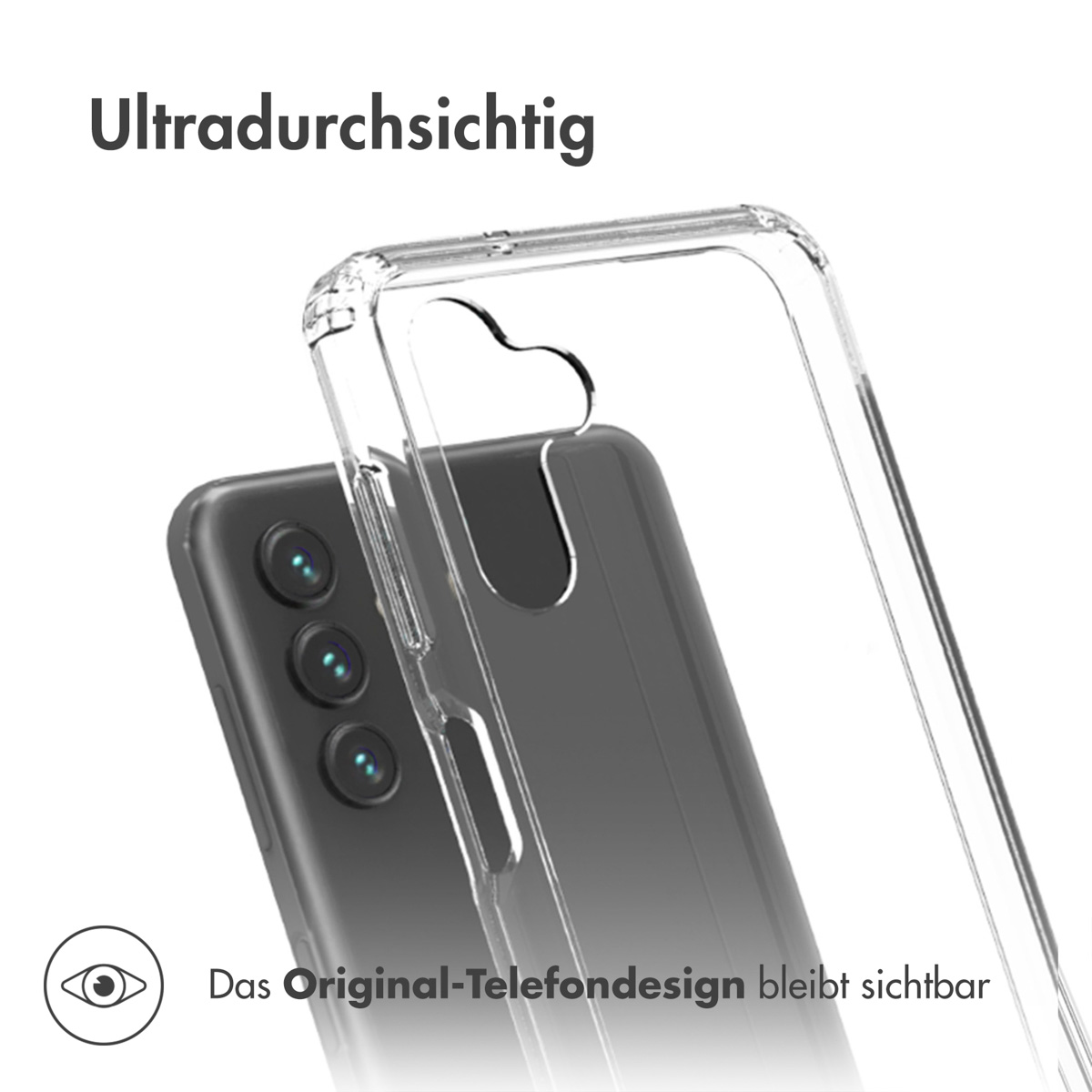 Accezz Xtreme Impact Backcover Samsung Galaxy A14 (5G) - Transparant - Afbeelding 10