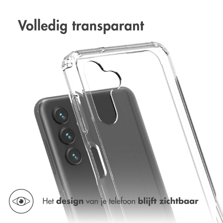 Accezz Xtreme Impact Backcover Samsung Galaxy A14 (5G) - Transparant - Afbeelding 8