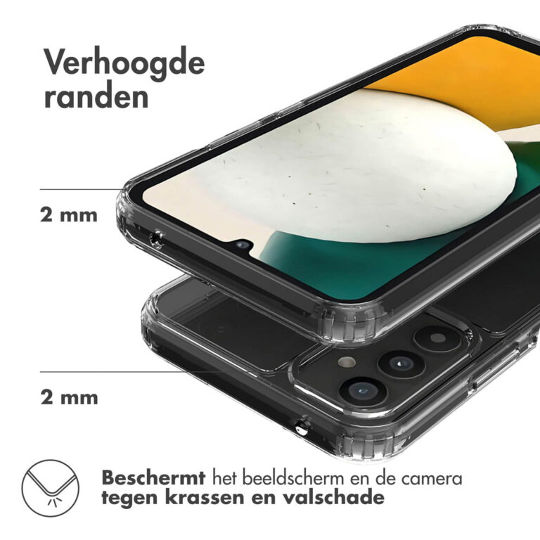 Accezz Xtreme Impact Backcover Samsung Galaxy A34 (5G) - Transparant - Afbeelding 9