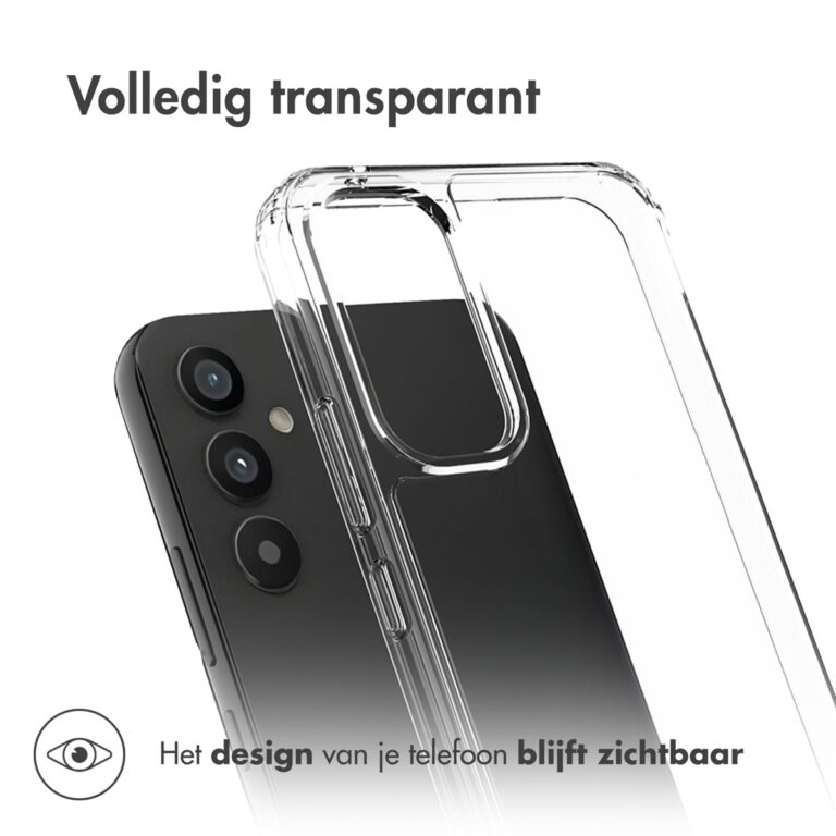 Accezz Xtreme Impact Backcover Samsung Galaxy A34 (5G) - Transparant - Afbeelding 8