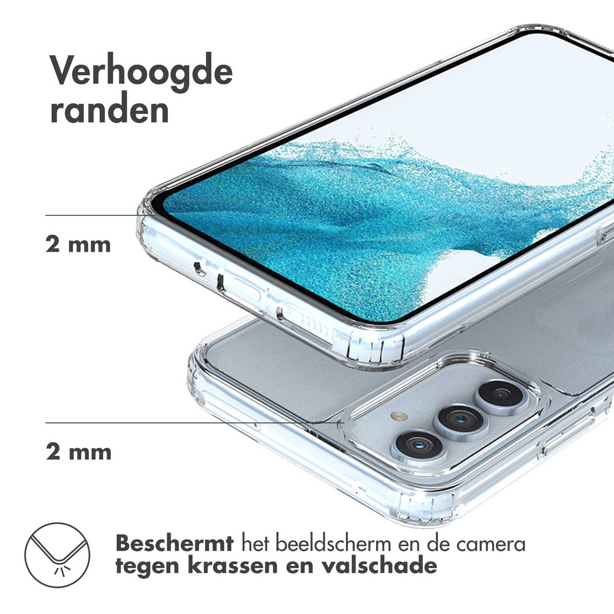 Accezz Xtreme Impact Backcover Samsung Galaxy A54 (5G) - Transparant - Afbeelding 9