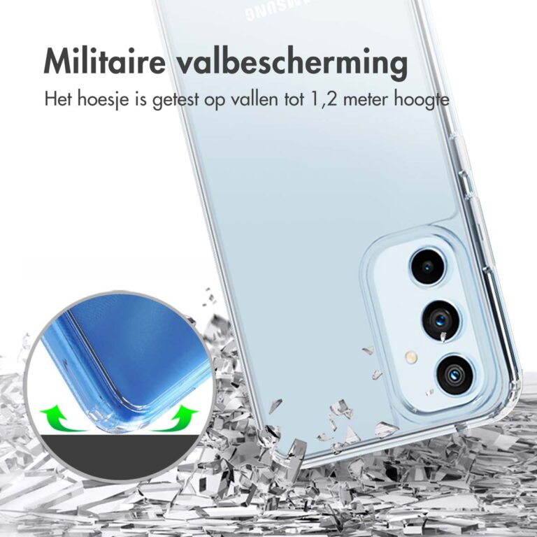 Accezz Xtreme Impact Backcover Samsung Galaxy A54 (5G) - Transparant - Afbeelding 7