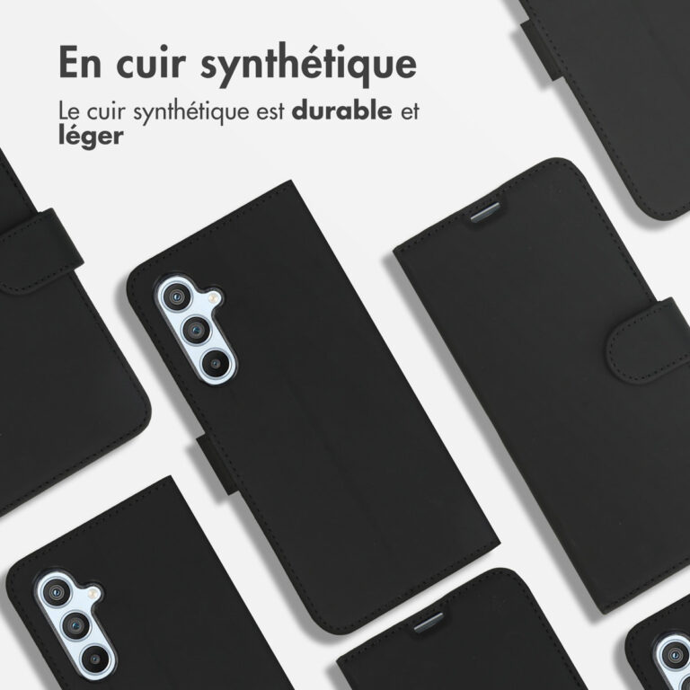 Accezz Wallet Softcase Bookcase Samsung Galaxy A54 (5G) - Zwart - Afbeelding 4