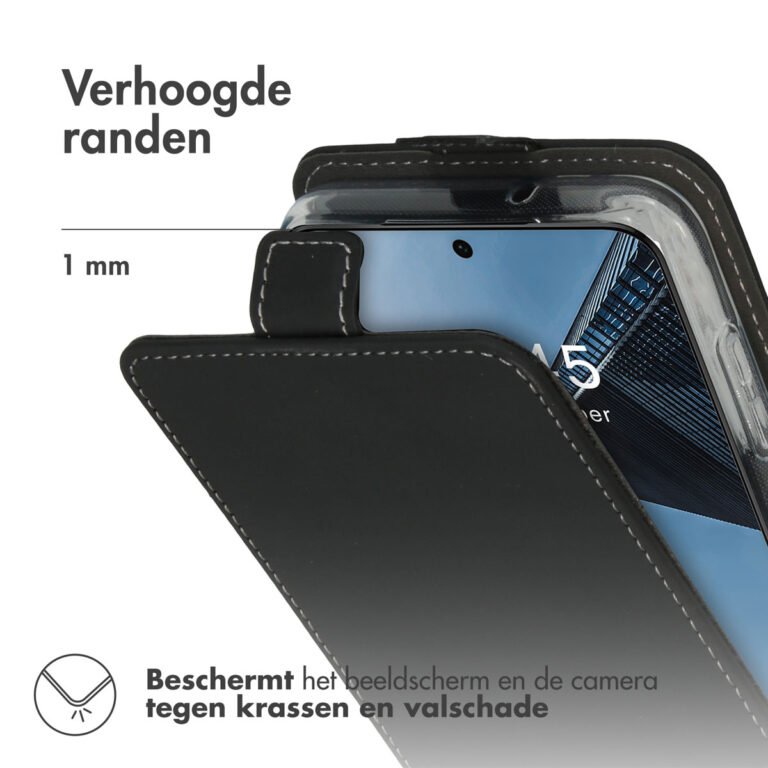 Accezz Flipcase Samsung Galaxy S23 - Zwart - Afbeelding 2