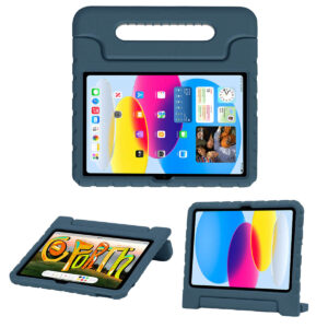 Accezz Kidsproof Backcover met handvat Apple iPad 11 (2025) 11 inch / iPad 10 (2022) 10.9 inch - Donkerblauw