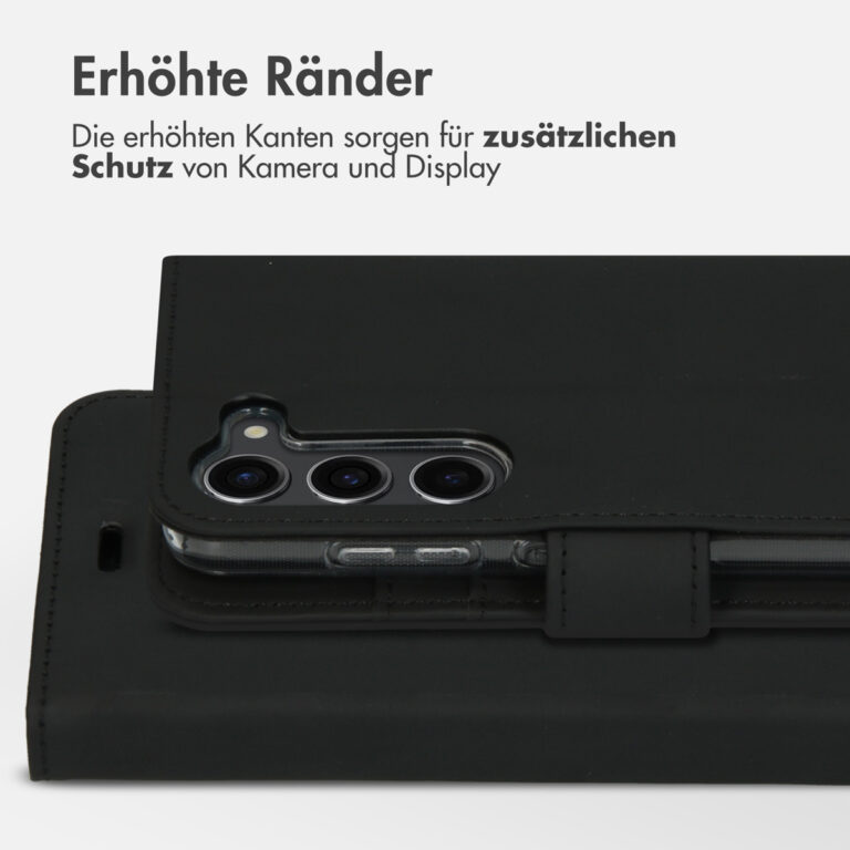 Accezz Wallet Softcase Bookcase Samsung Galaxy S23 - Zwart - Afbeelding 9