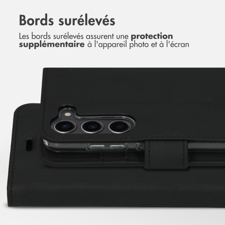 Accezz Wallet Softcase Bookcase Samsung Galaxy S23 - Zwart - Afbeelding 6