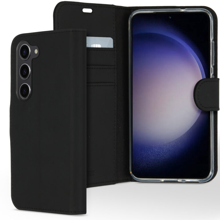 Accezz Wallet Softcase Bookcase Samsung Galaxy S23 - Zwart - Afbeelding 4