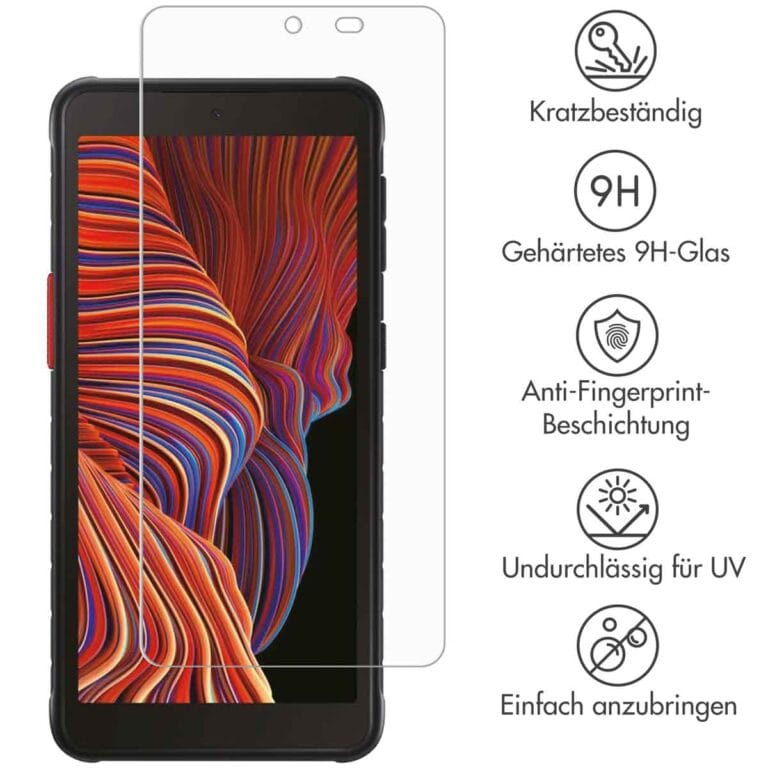 Selencia Gehard Glas Screenprotector Samsung Galaxy Xcover 5 - Afbeelding 4