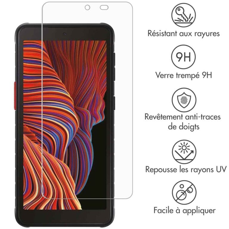 Selencia Gehard Glas Screenprotector Samsung Galaxy Xcover 5 - Afbeelding 3