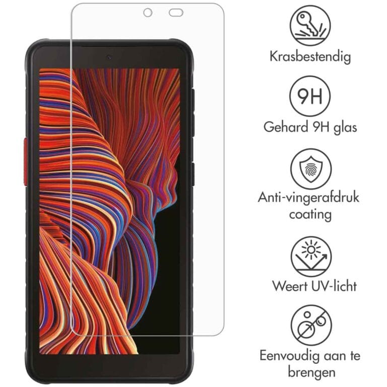 Selencia Gehard Glas Screenprotector Samsung Galaxy Xcover 5 - Afbeelding 2