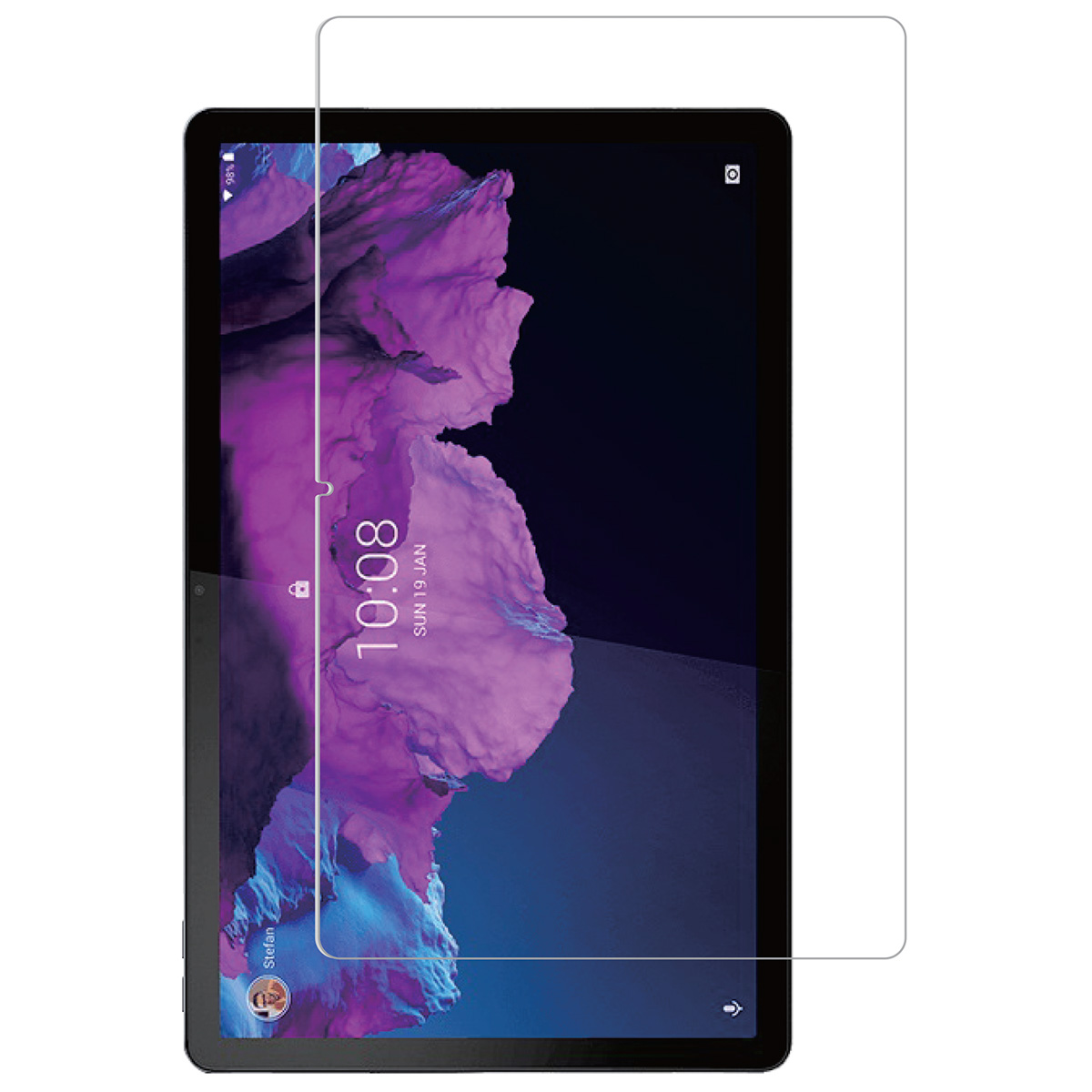 Accezz Premium glass screenprotector Tablet Lenovo Tab P11 / P11 Plus - Afbeelding 2