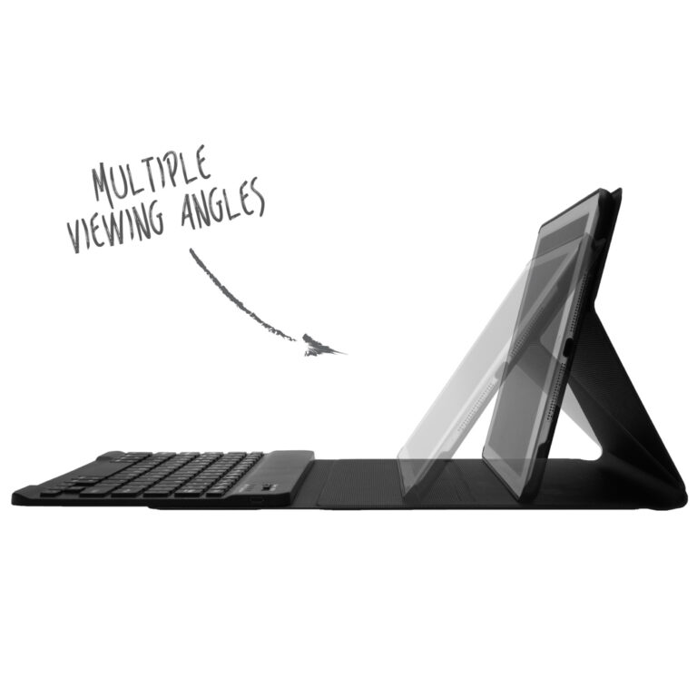 Accezz AZERTY Bluetooth Keyboard Bookcase Apple iPad 6 (2018) 9.7 inch / iPad 5 (2017) 9.7 inch /Air 2 (2014) / Air 1 (2013) - Afbeelding 5