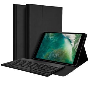 Accezz AZERTY Bluetooth Keyboard Bookcase Apple iPad 6 (2018) 9.7 inch / iPad 5 (2017) 9.7 inch /Air 2 (2014) / Air 1 (2013)