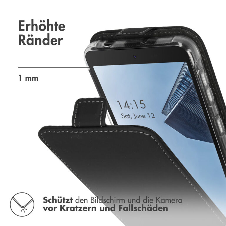 Accezz Flipcase Samsung Galaxy Xcover 5- Zwart - Afbeelding 6