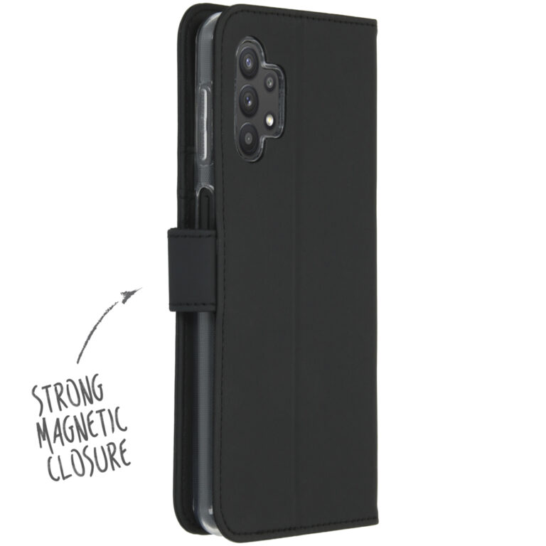 Accezz Wallet Softcase Bookcase Samsung Galaxy A32 (5G) - Zwart - Afbeelding 2