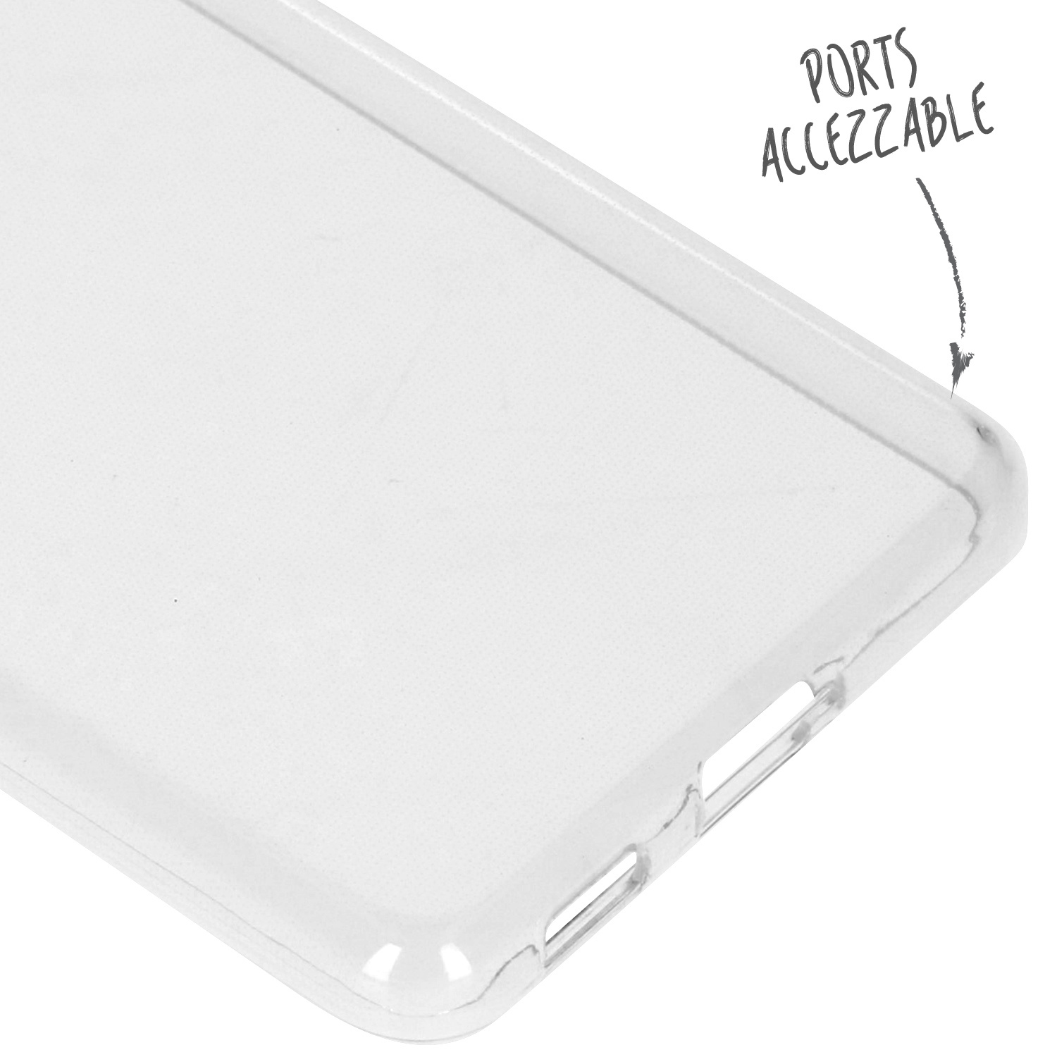 Accezz Clear Backcover Samsung Galaxy S21 FE - Transparant - Afbeelding 3