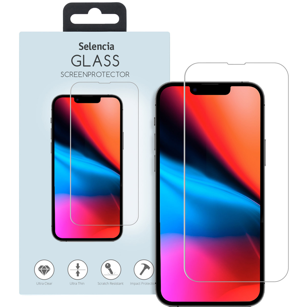 Selencia Gehard Glas Screenprotector Apple iPhone 13 Pro Max / 14 Plus