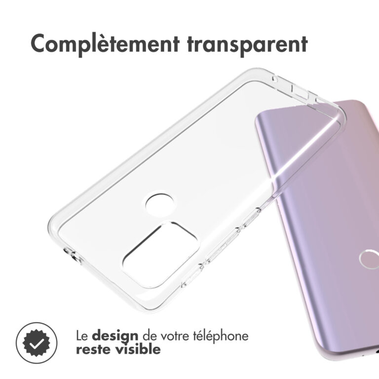 Accezz Clear Backcover Motorola Moto G20 / G30 - Transparant - Afbeelding 7