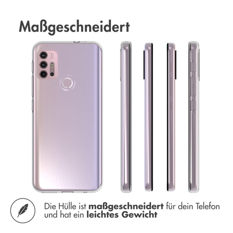 Accezz Clear Backcover Motorola Moto G20 / G30 - Transparant - Afbeelding 8