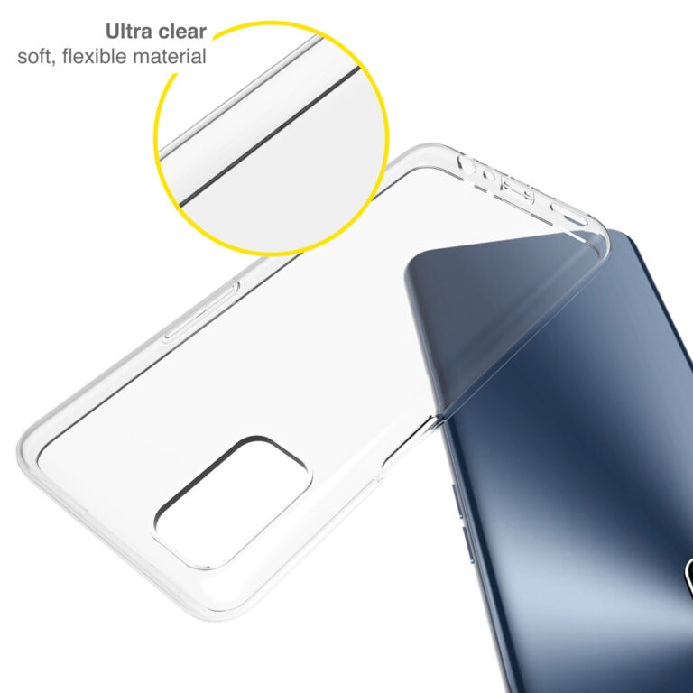 Accezz Clear Backcover Oppo A52 / A72 / A92 - Transparant - Afbeelding 2