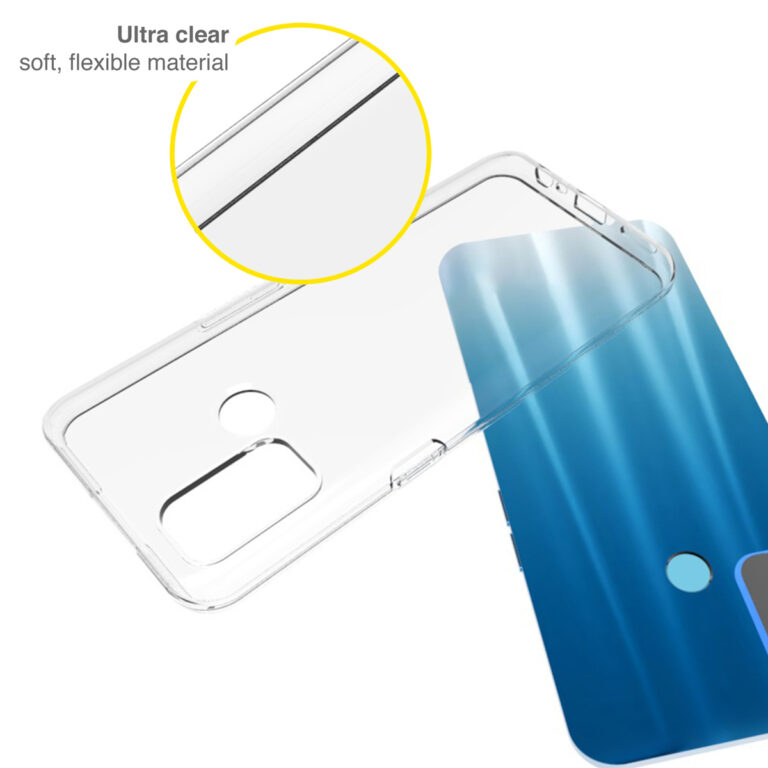Accezz Clear Backcover Oppo A53 / A53s - Transparant - Afbeelding 3