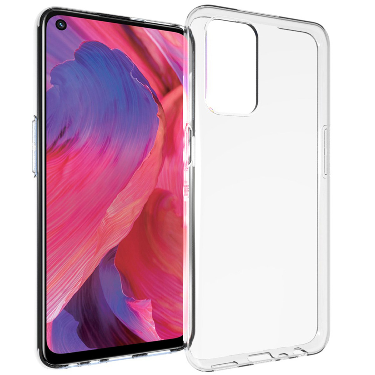Accezz Clear Backcover Oppo A74 (5G) / A54 (5G) – Transparant