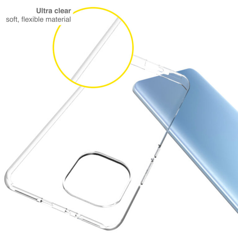 Accezz Clear Backcover Xiaomi Mi 11 - Transparant - Afbeelding 2