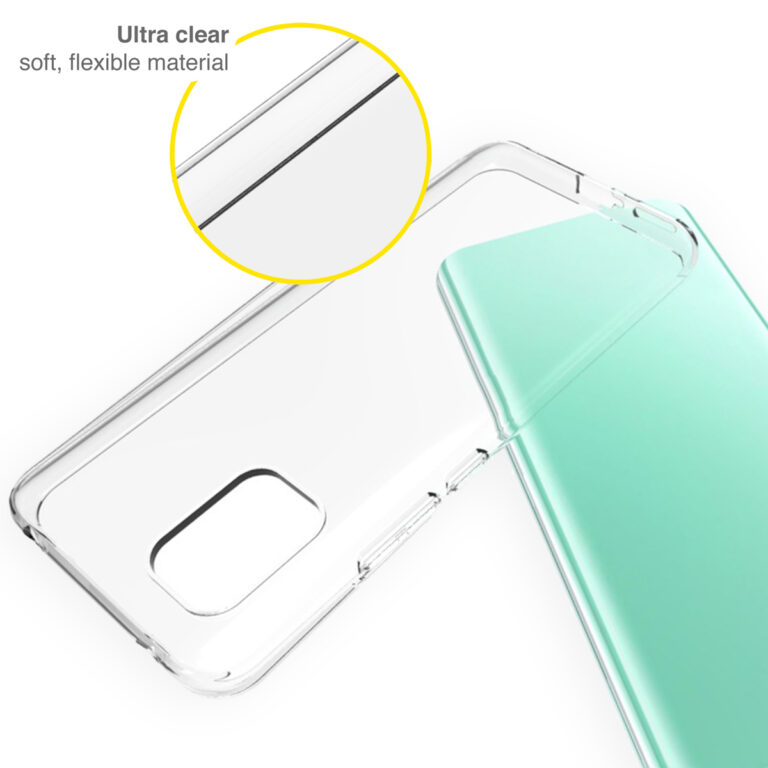 Accezz Clear Backcover Xiaomi Mi 10 Lite - Transparant - Afbeelding 3