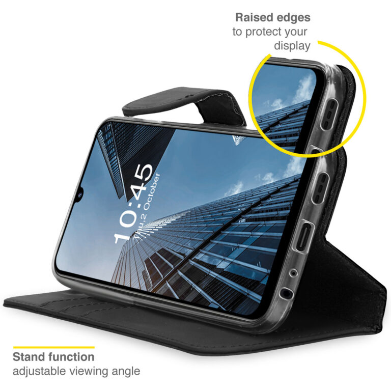 Accezz Wallet Softcase Bookcase Oppo A91 / Reno 3 - Zwart - Afbeelding 4