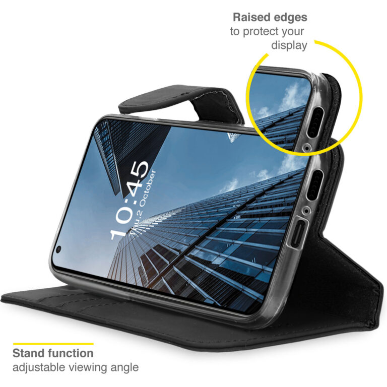 Accezz Wallet Softcase Bookcase Xiaomi Mi 10 (Pro) - Zwart - Afbeelding 4