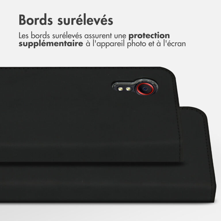 Accezz Wallet Softcase Bookcase Samsung Galaxy Xcover 5 - Zwart - Afbeelding 6