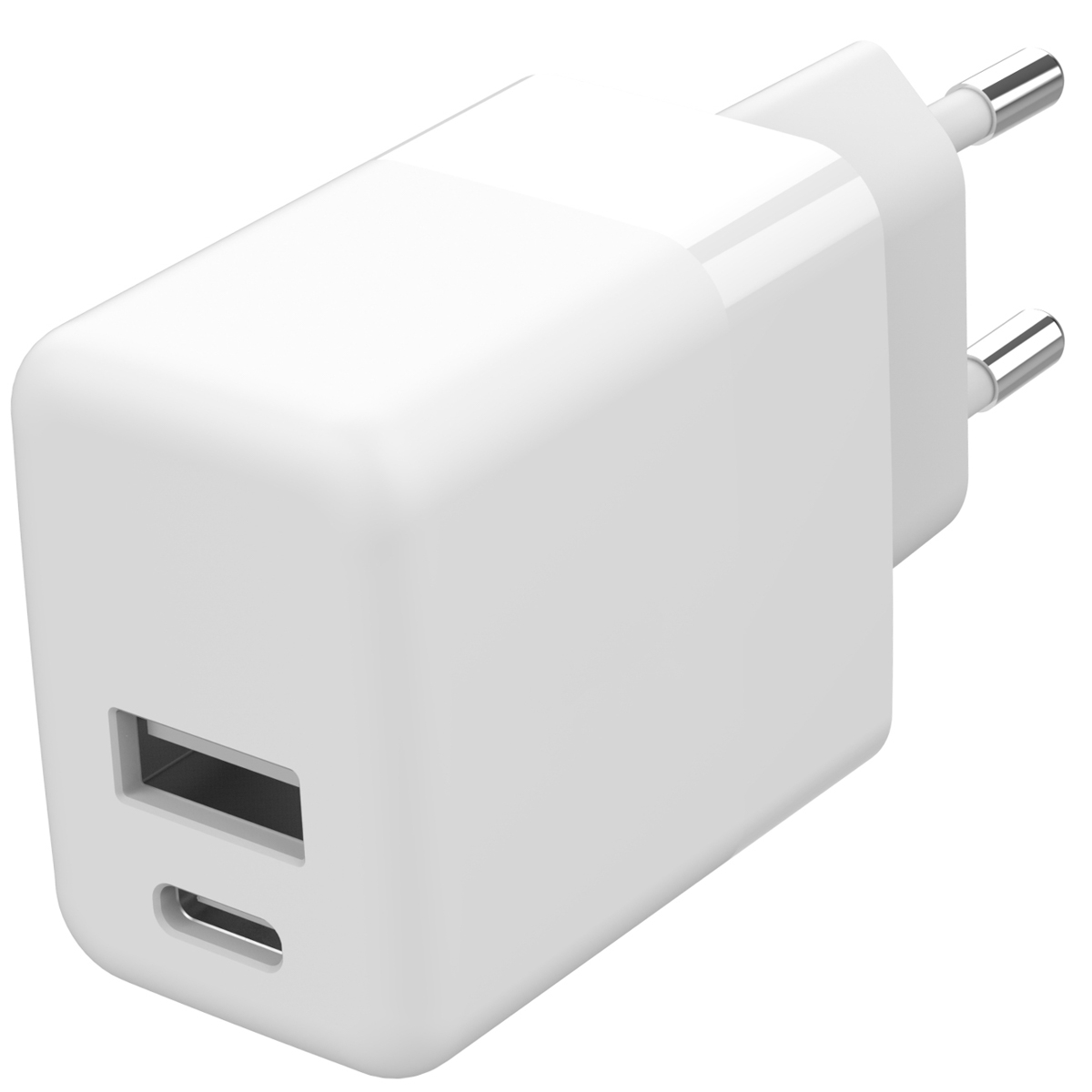 Accezz Wall Charger met Lightning naar USB-A kabel - Oplader - MFi certificering - 20 Watt - 1 meter - Wit - Afbeelding 3