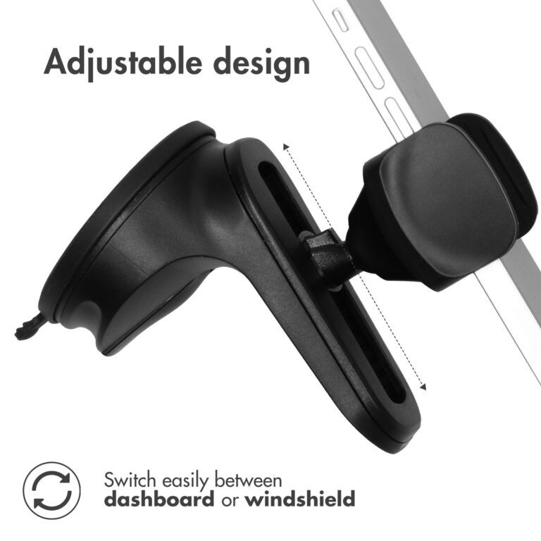 Accezz Telefoonhouder auto - Verstelbaar - Universeel - Dashboard en voorruit - Zwart - Afbeelding 3