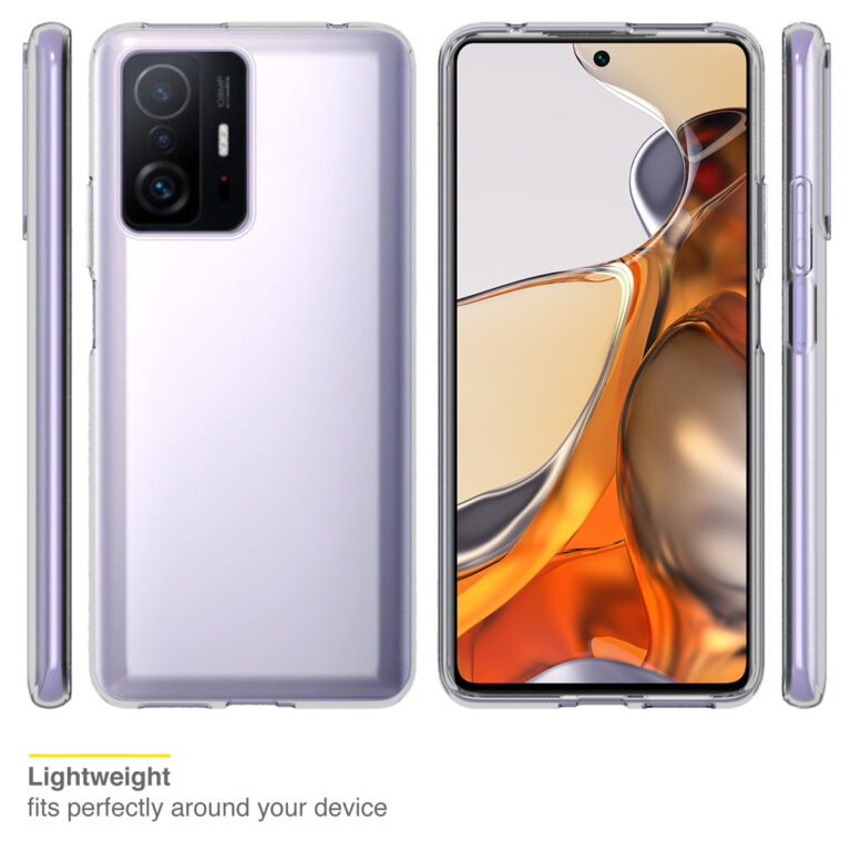 Accezz Clear Backcover Xiaomi 11T (Pro) - Transparant - Afbeelding 3