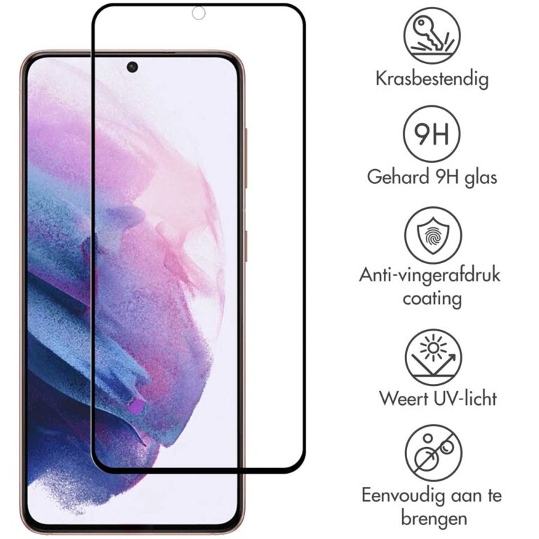 Selencia Gehard Glas Premium Screenprotector Samsung Galaxy S22 Plus / S23 Plus - Afbeelding 2