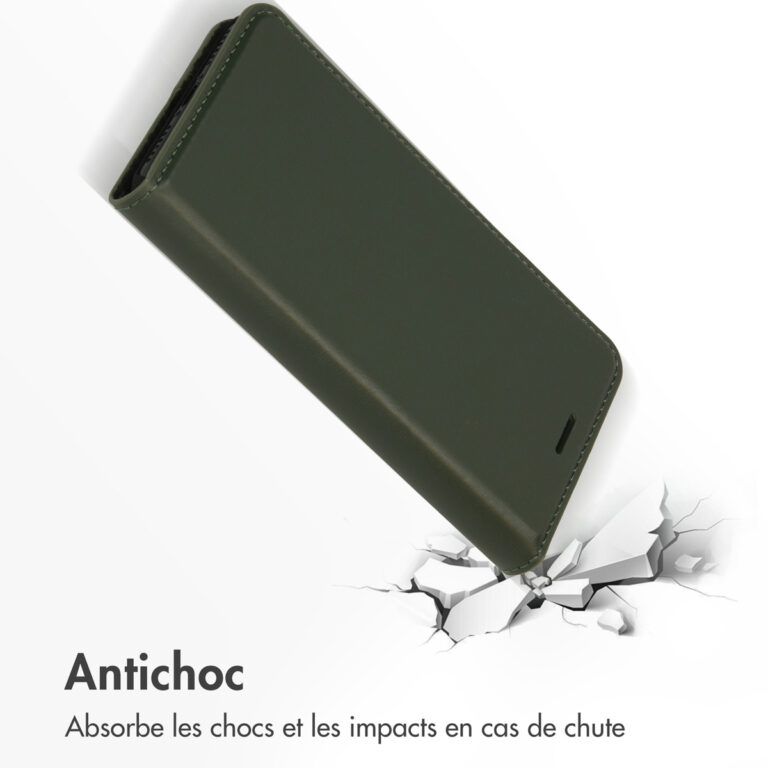 Accezz Premium Leather Slim Bookcase Apple iPhone SE (2022 / 2020) / 8 / 7 / 6(s) - Groen - Afbeelding 6