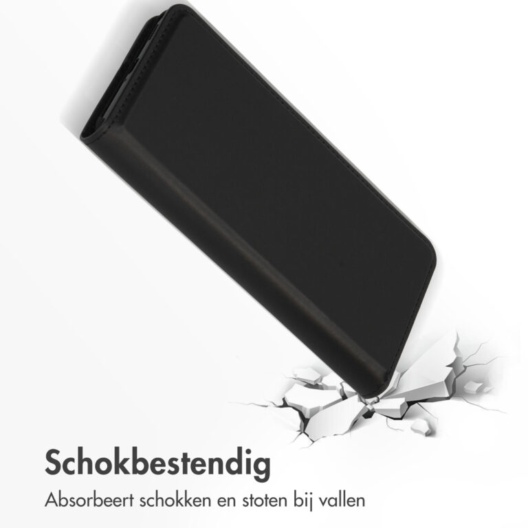 Accezz Premium Leather Slim Bookcase Samsung Galaxy S21 - Zwart - Afbeelding 7