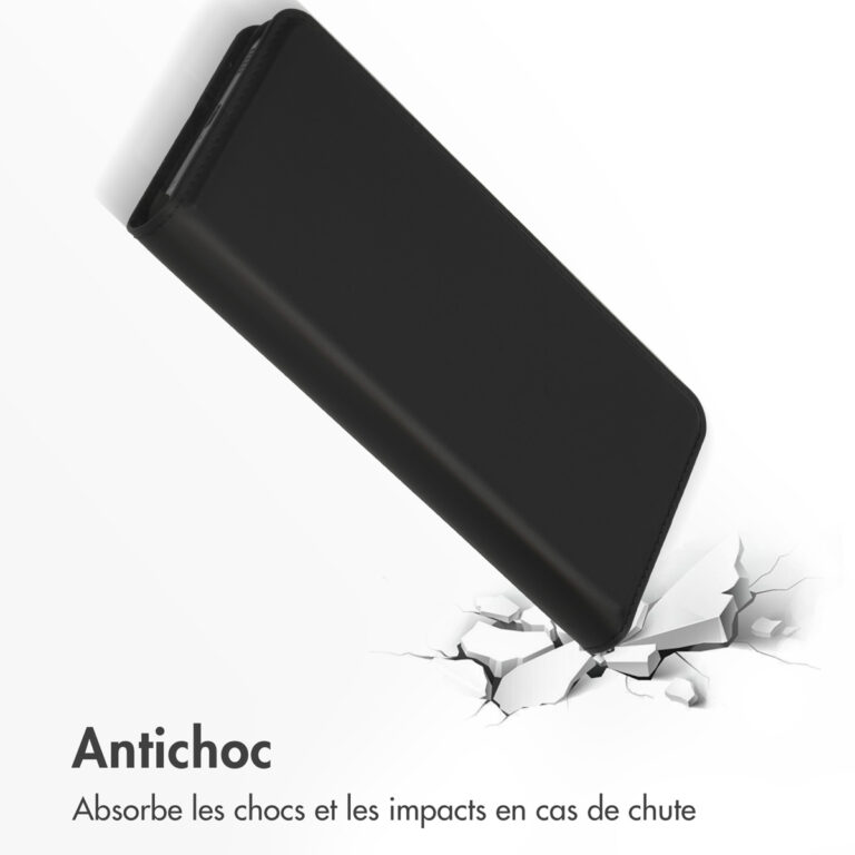 Accezz Premium Leather Slim Bookcase Samsung Galaxy S22 - Zwart - Afbeelding 10
